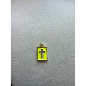 NEW Tiny Little 18K Gold Plated Hollow Candy Color Enamel Neon.